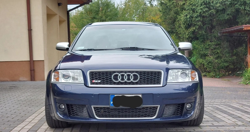 Audi RS6 cena 129000 przebieg: 64275, rok produkcji 2003 z Sosnowiec małe 92